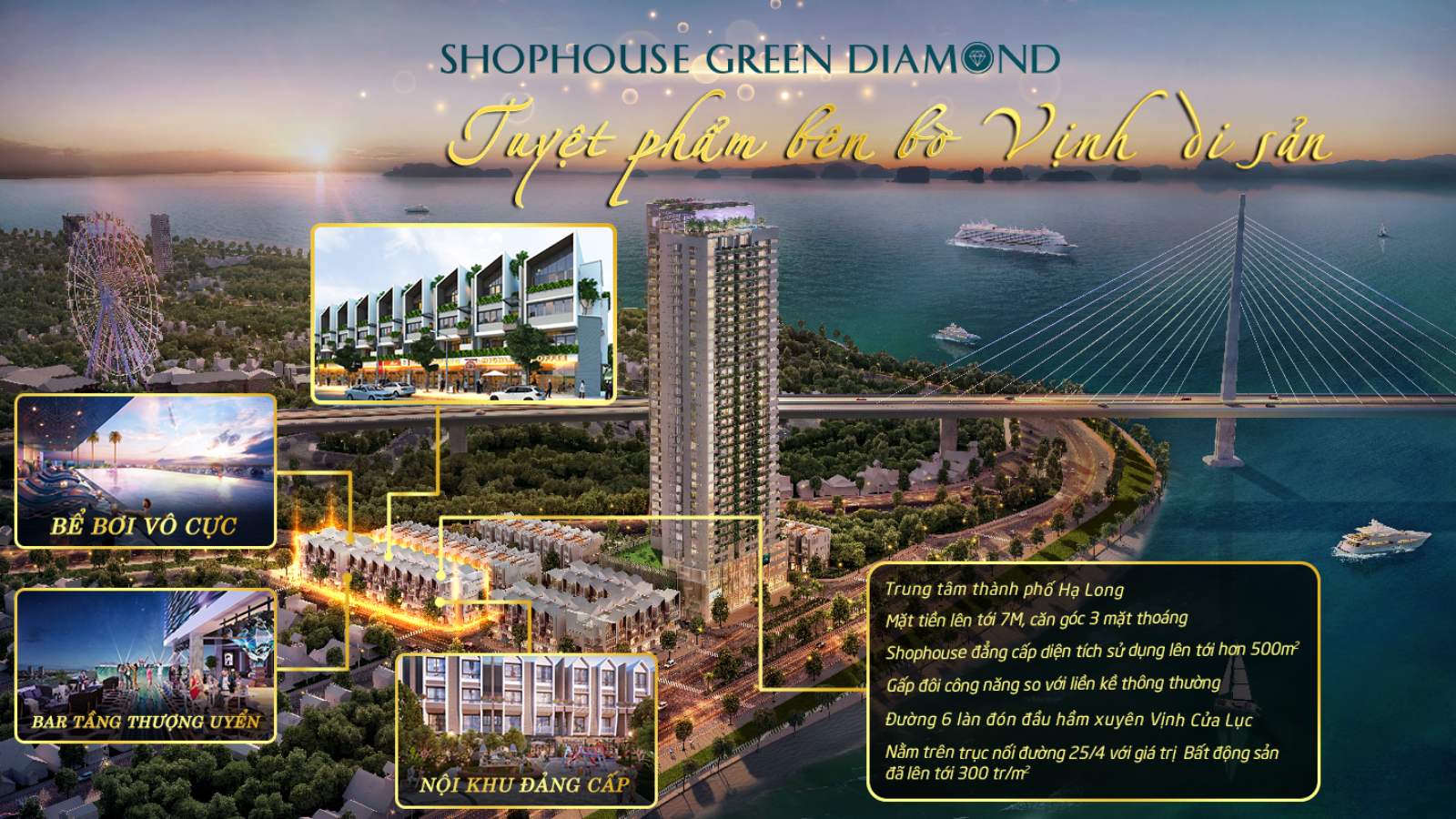 SHOPHOUSE GREEN DIAMOND HA LONG