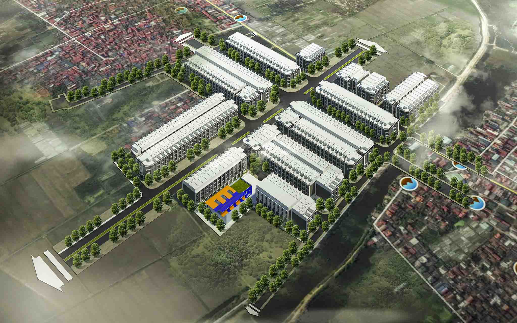 Dự án khu đô thị mới Hương Mạc
