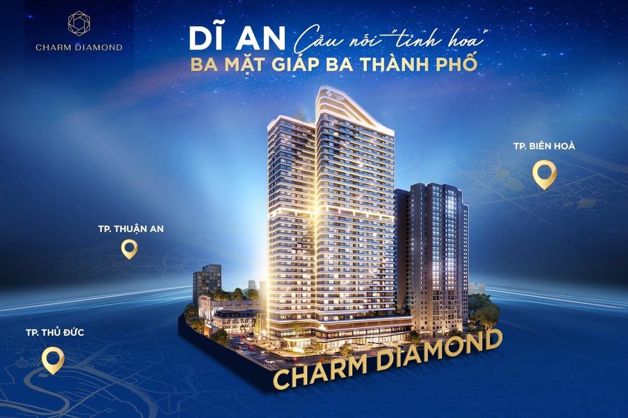CHARM DIAMOND - BIỂU TƯỢNG TRUNG TÂM THÀNH PHỐ DĨ AN - Thư Viện Bất ...