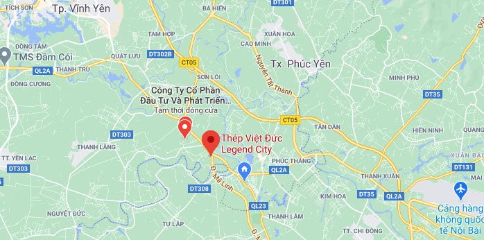 Khu đô thị Việt Đức Legend City