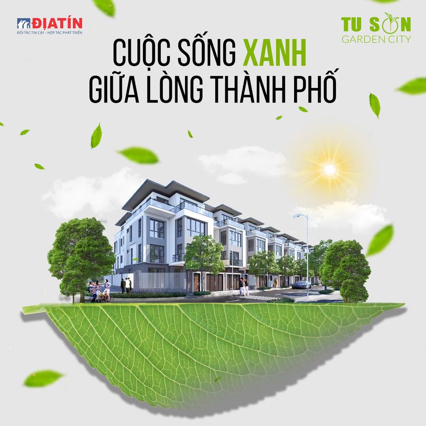 HOÀ MÌNH VÀO KHÔNG GIAN XANH TẠI TỪ SƠN GARDEN CITY