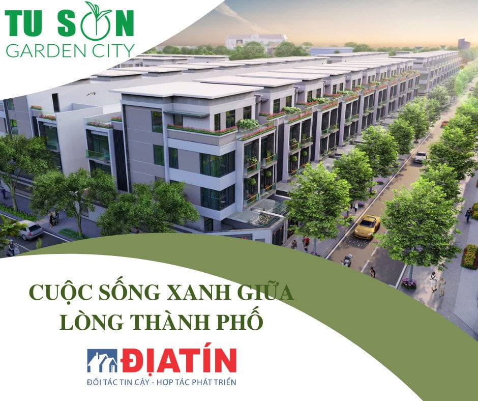 Không gian xanh ngay giữa lòng thành phố tại Từ Sơn Garden City